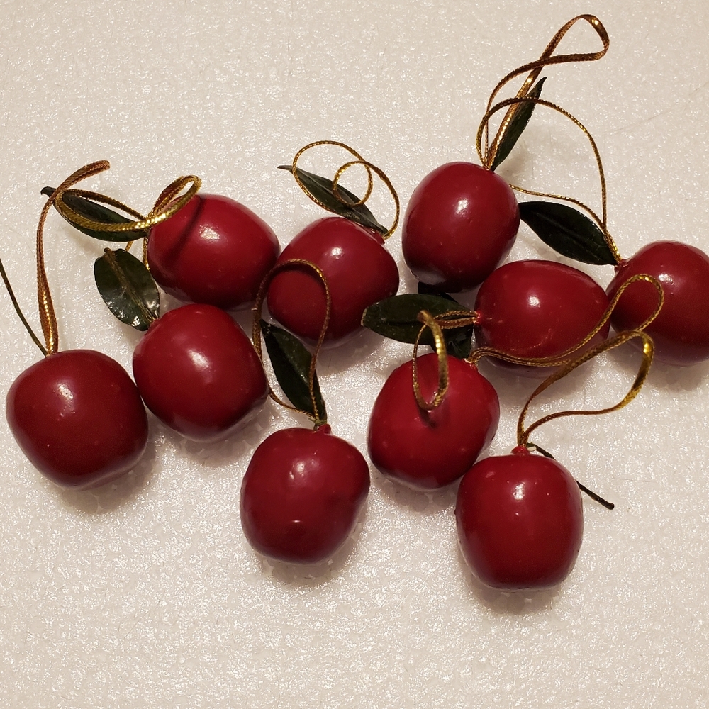 Mini Apple Ornaments
